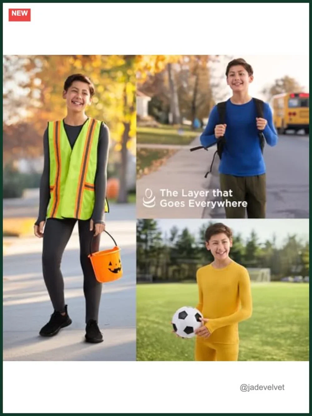 Kids Lightweight Active Base Layer Set - Long Sleeve Shirt & Leggings